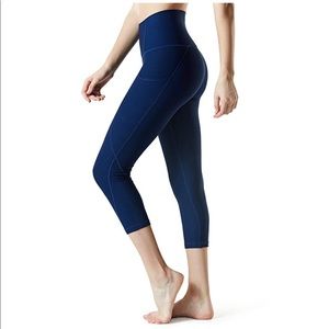 Tesla - Squat-proof Leggings with Pockets - navy